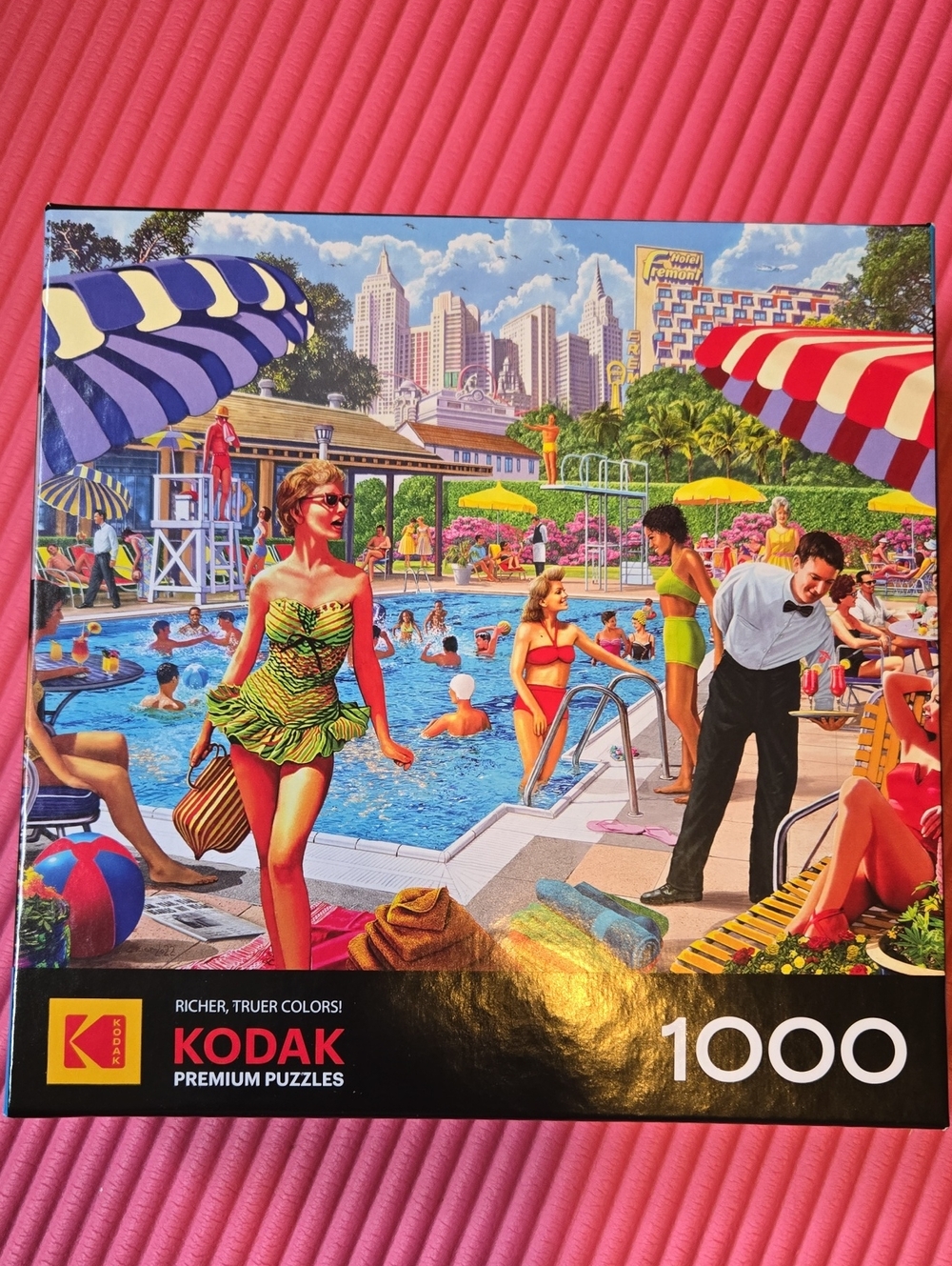 Rose Art Club Pool 1000 Piece Puzzle